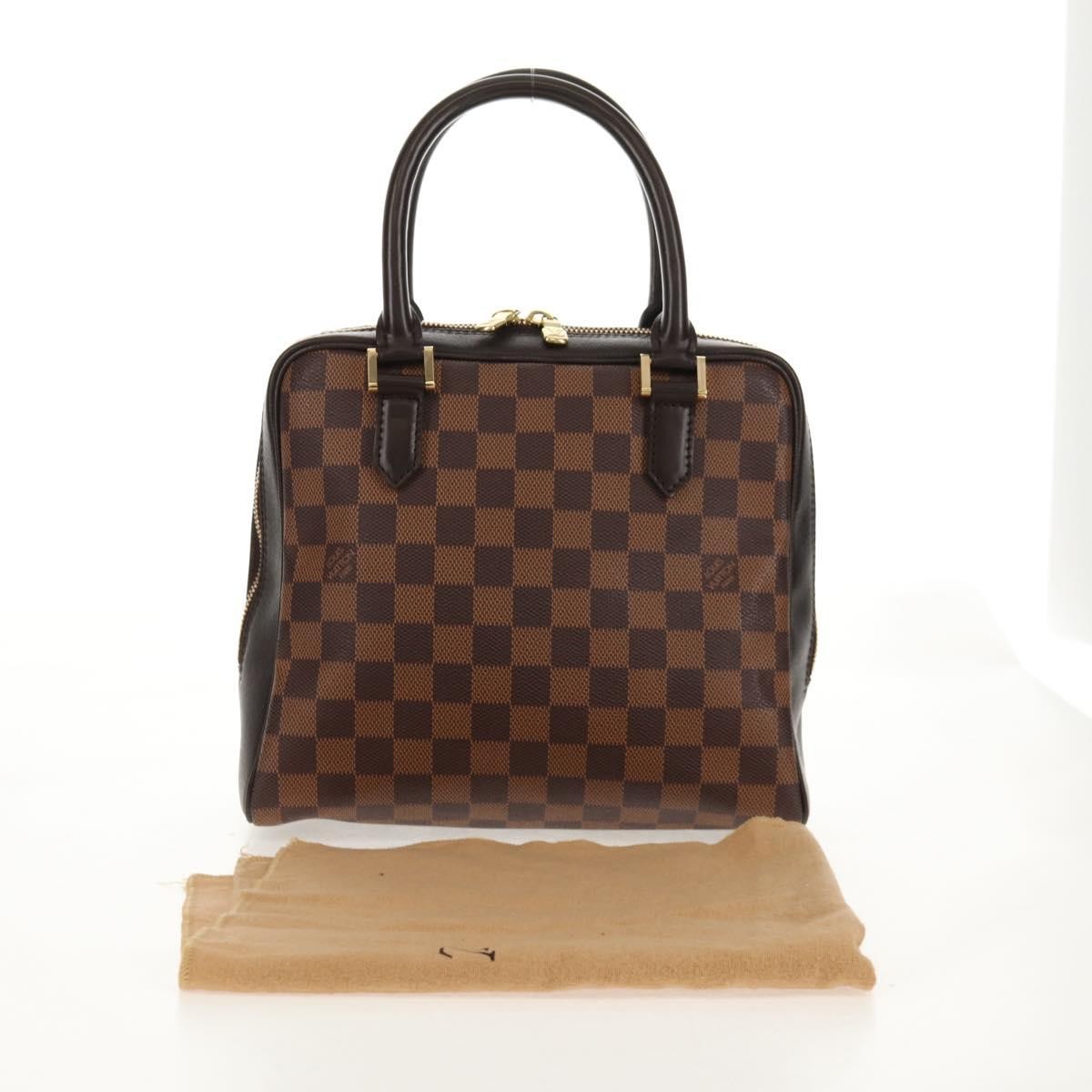 Louis Vuitton Brera Handbag Damier, BROWN, CANVAS, Handbag