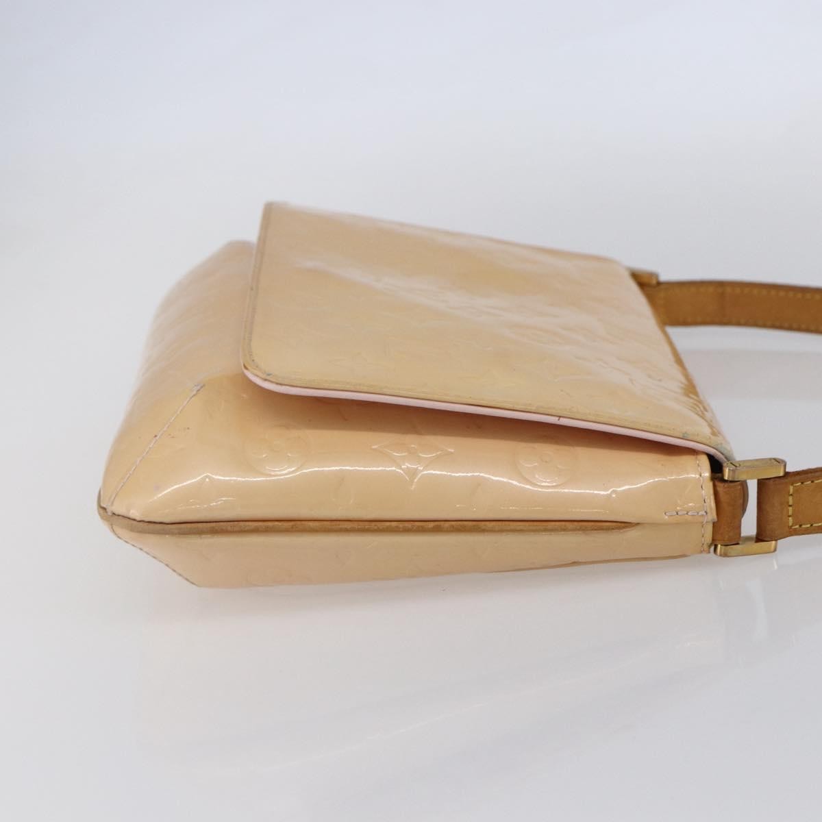 Louis Vuitton Thompson Street Handbag Monogram Vernis, BEIGE, PATENT_LEATHER, Shoulder bag