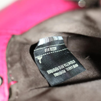 Fendi Peekaboo Bag Leather, PINK, LEATHER, Handbag