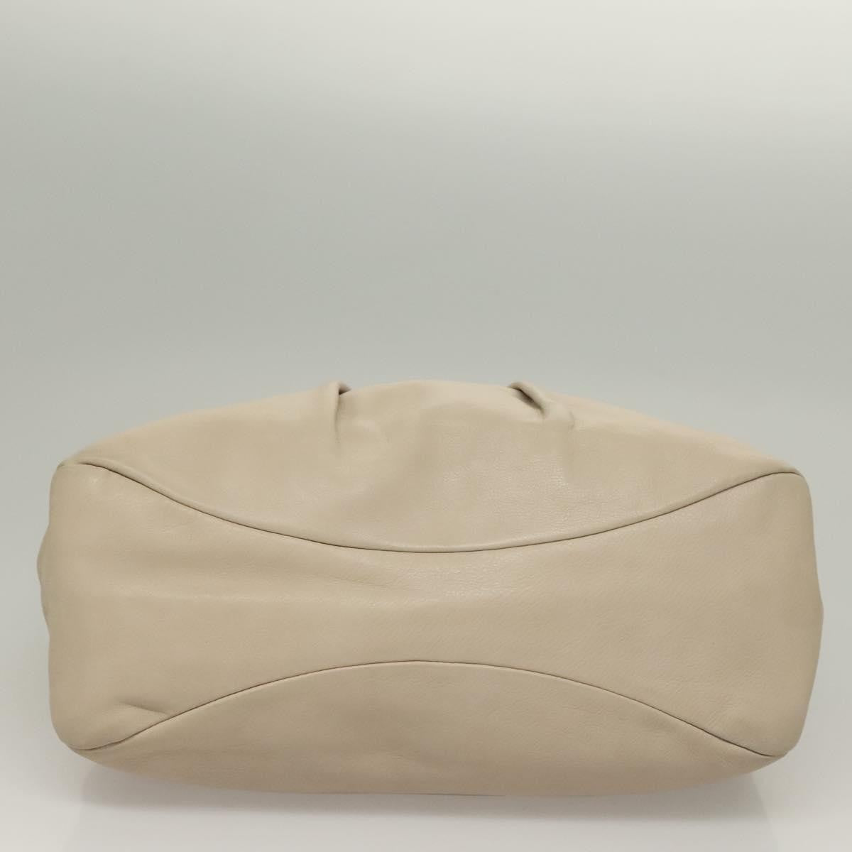 Salvatore Ferragamo Vara bow tote Leather, BEIGE, LEATHER, Tote bag