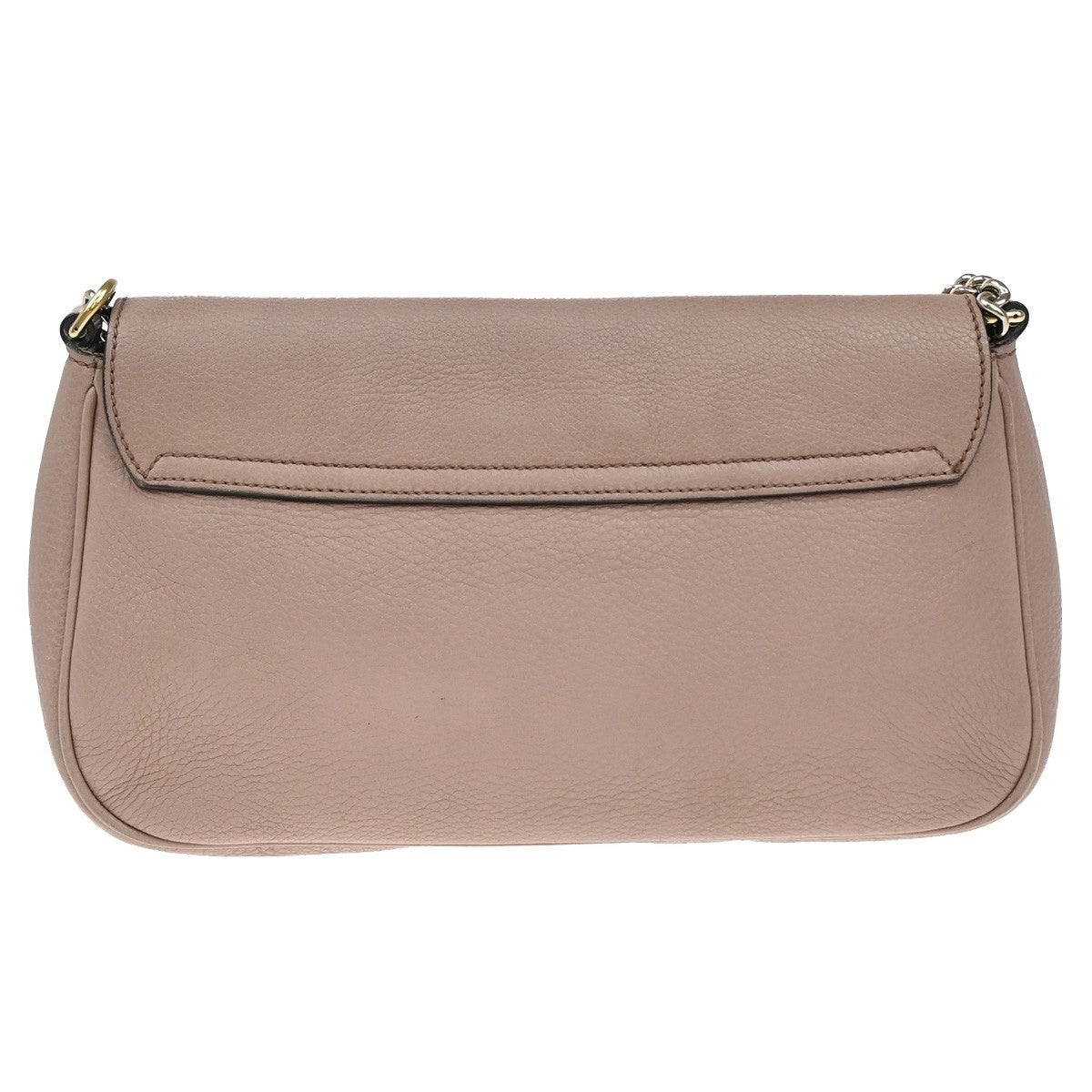 Gucci Soho Chain Crossbody Bag Leather, PINK, LEATHER, Shoulder bag