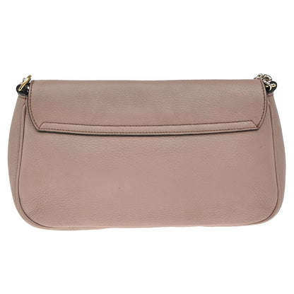Gucci Soho Chain Crossbody Bag Leather, PINK, LEATHER, Shoulder bag
