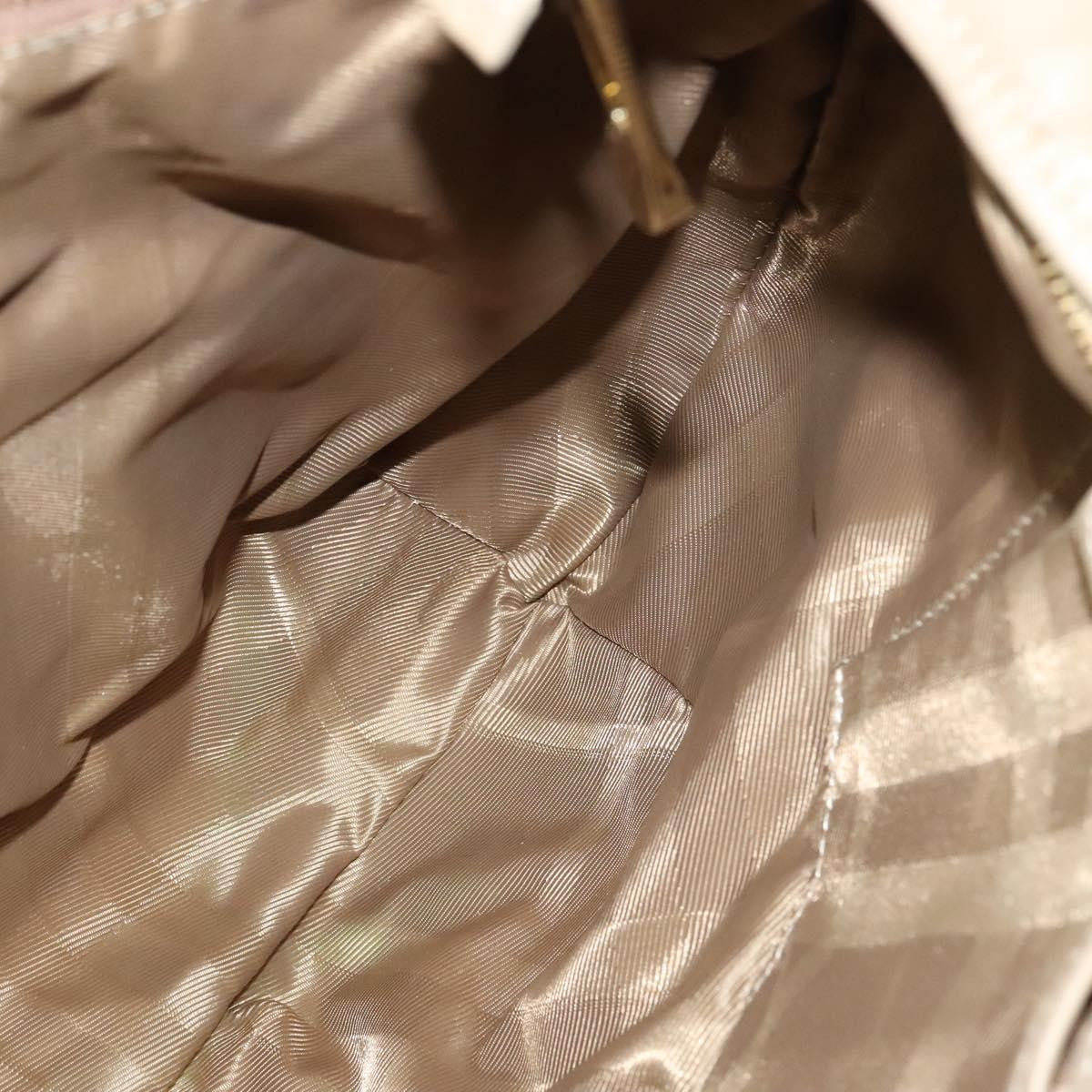 Burberry Hoxton Hobo Quilted Leather, BEIGE, LEATHER, Shoulder bag