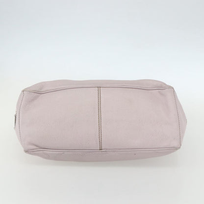 Celine Boogie Satchel Leather, PINK, LEATHER, Handbag