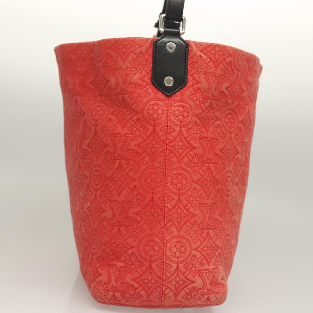 Louis Vuitton Antheia Hobo Leather, ORANGE, LEATHER, Shoulder bag