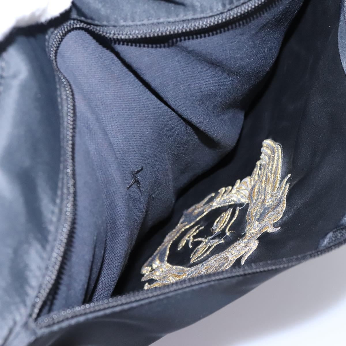 Versace Medusa Tote Nylon, BLACK, NYLON, Tote bag