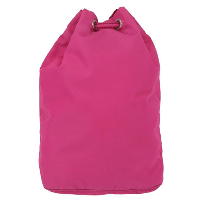 Prada Pochette Nylon, PINK, NYLON, Clutche & pouche