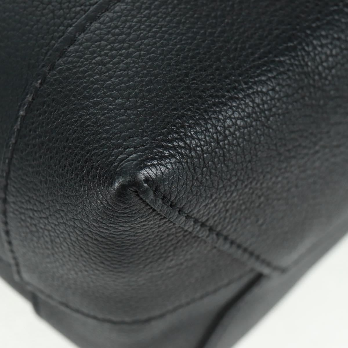 Louis Vuitton Lockme Backpack Leather, BLACK, LEATHER, Backpack