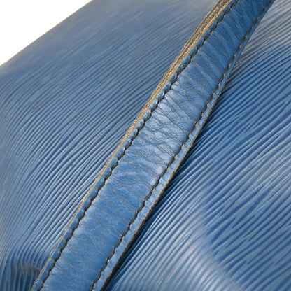 Louis Vuitton Petit Noe Handbag Epi Leather, BLUE, LEATHER, Shoulder bag