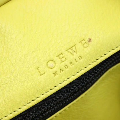 Loewe Amazona Bag Suede, YELLOW, SUEDE, Handbag