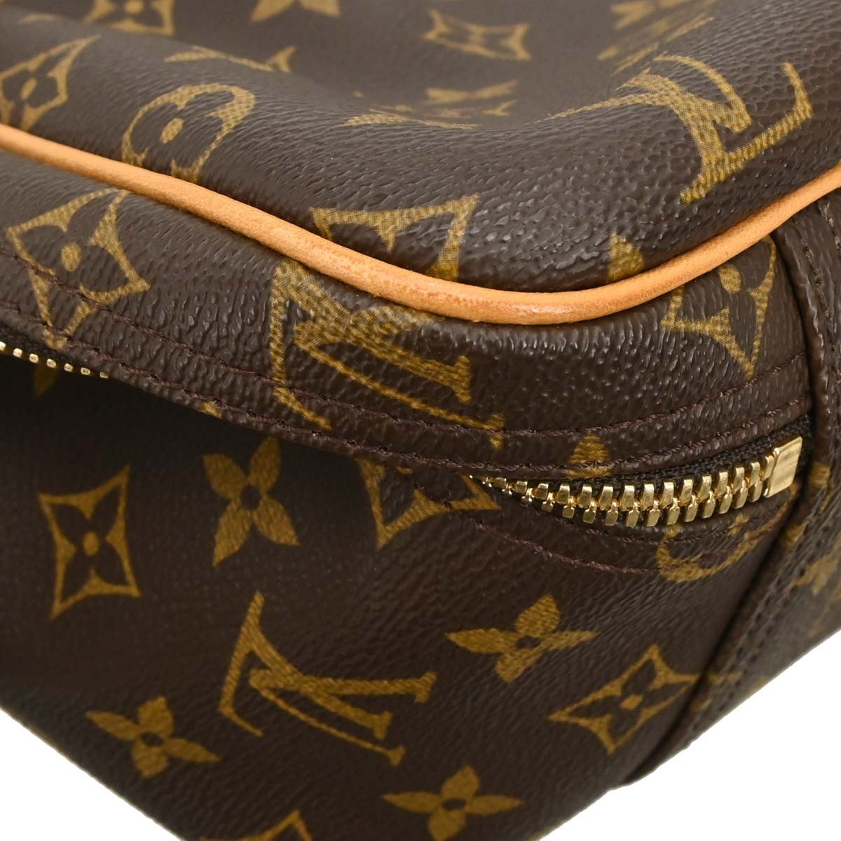 Louis Vuitton Excursion Handbag Monogram Canvas, BROWN, CANVAS, Handbag