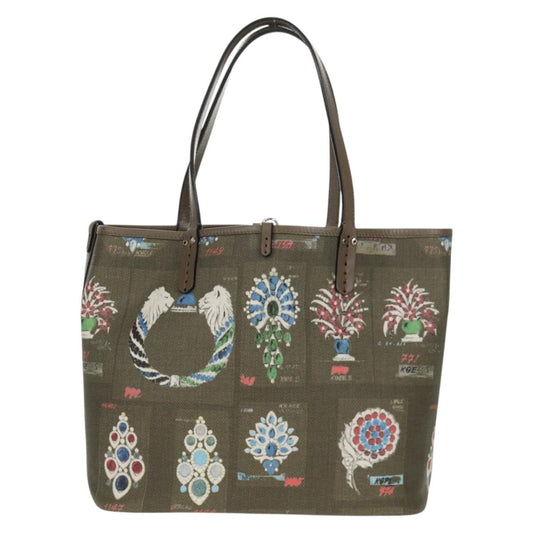 Bvlgari Tote bag Leather, GRAY, LEATHER, Tote bag