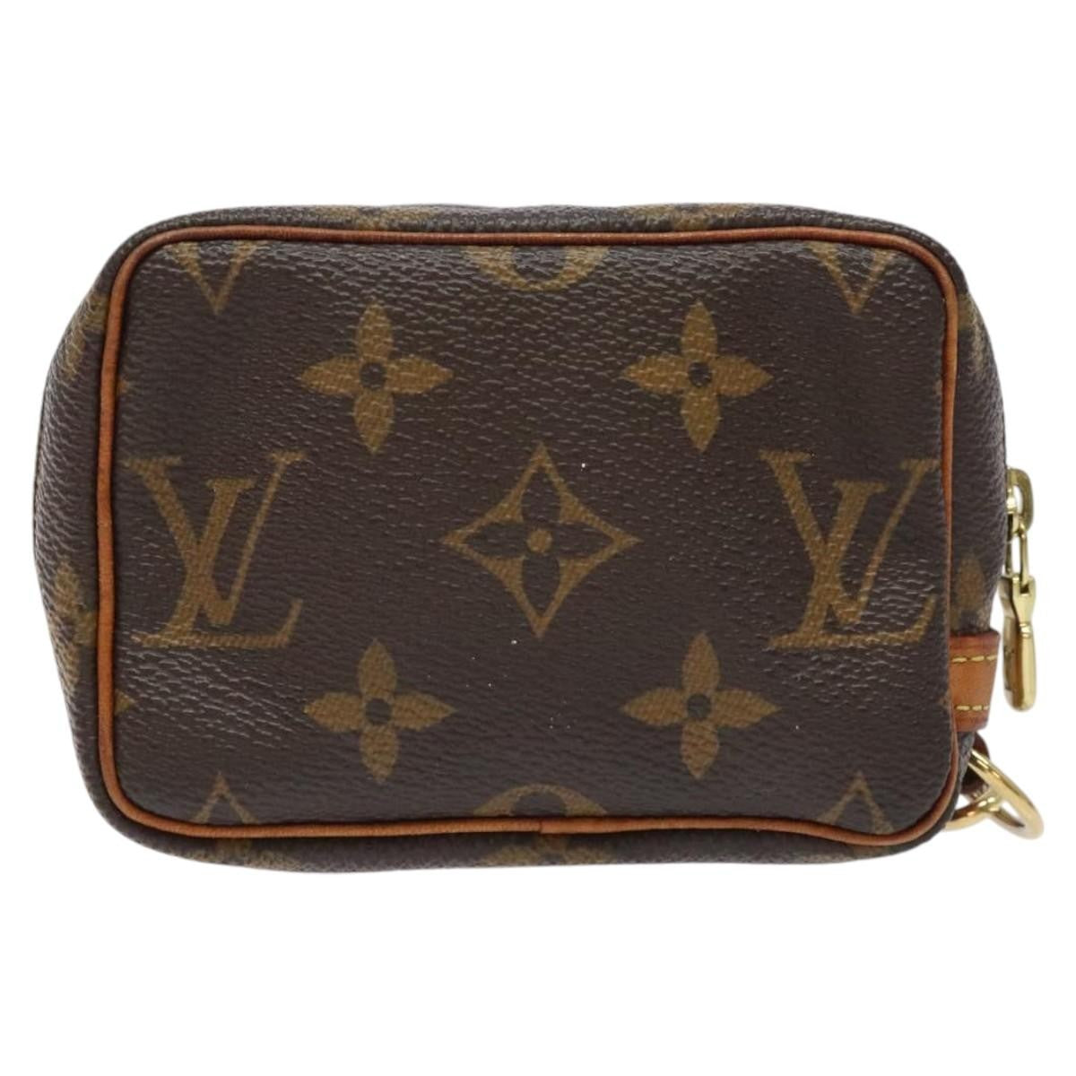 Louis Vuitton Wapiti Trousse Pouch Monogram Canvas, BROWN, CANVAS, Clutche & pouche