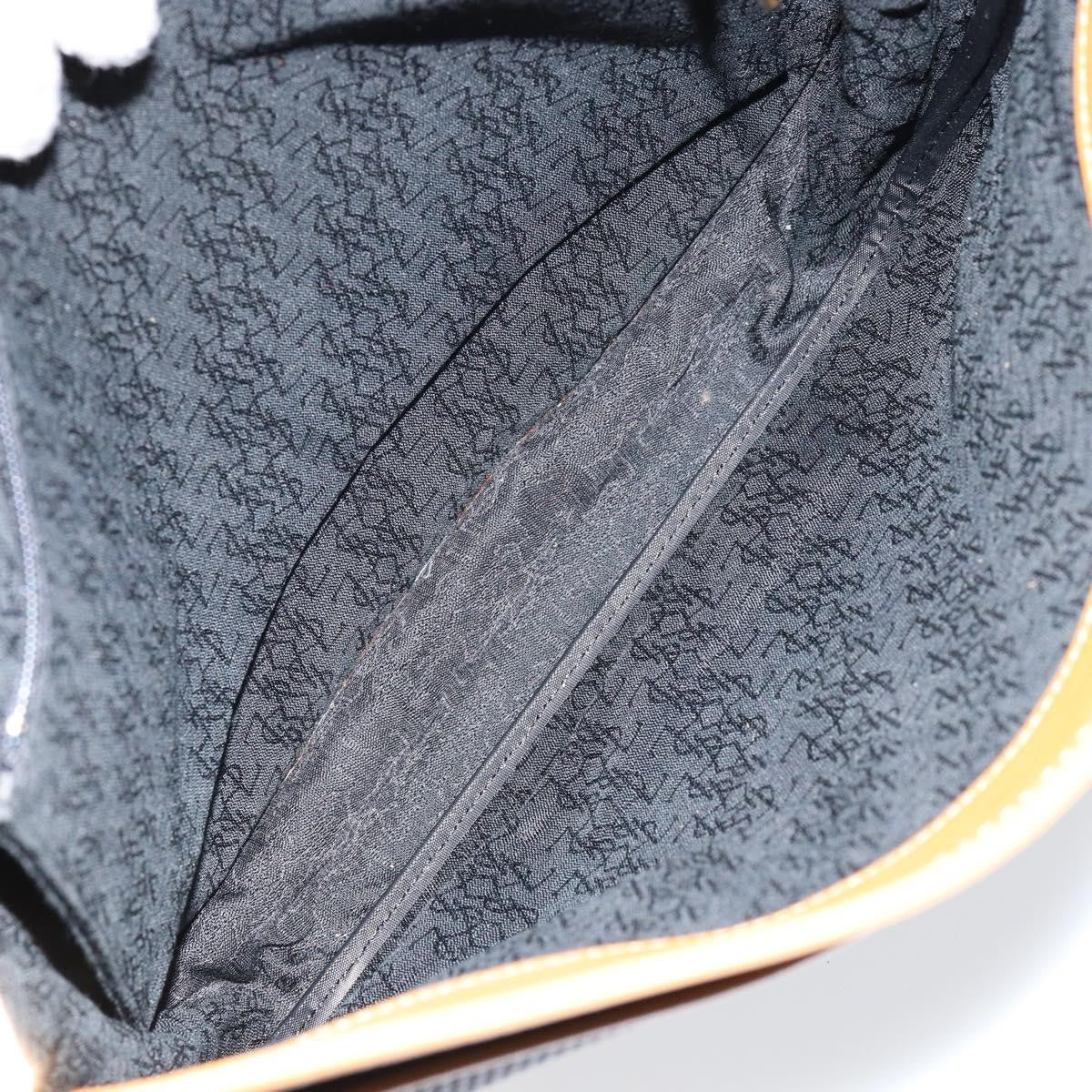 Saint Laurent Vintage Shoulder Bag Leather, BEIGE, LEATHER, Shoulder bag