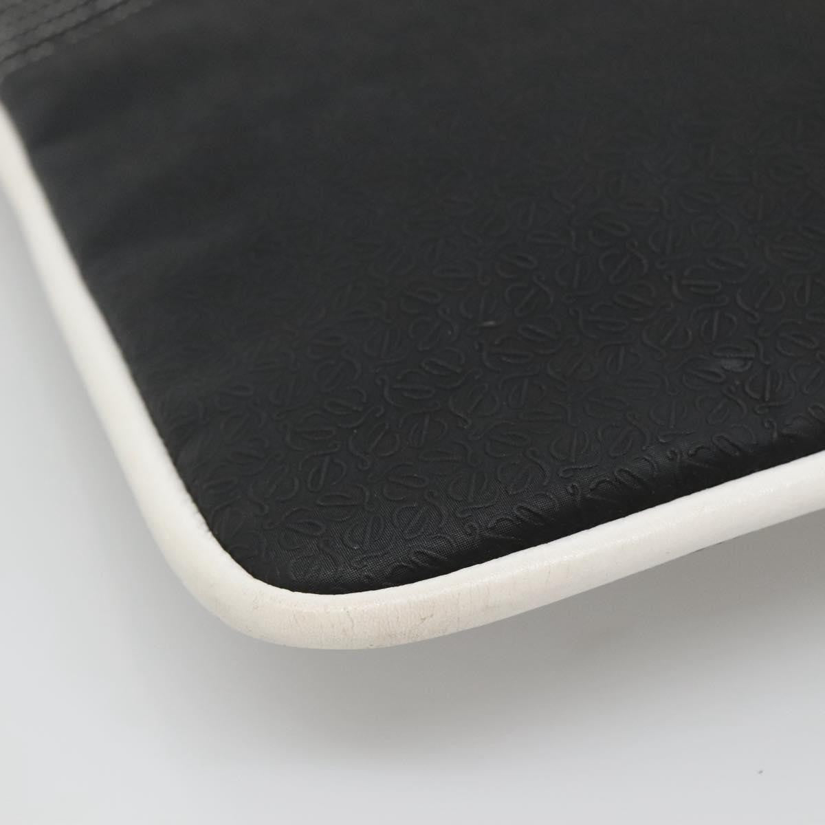 Loewe Anagram Shoulder Bag Leather, BLACK, LEATHER, Shoulder bag