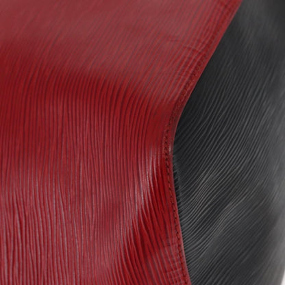 Louis Vuitton Bicolor Petit Noe Handbag Epi Leather, RED, LEATHER, Shoulder bag