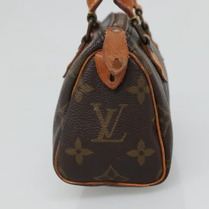 Louis Vuitton Speedy Mini HL Handbag Monogram Canvas, BROWN, CANVAS, Handbag
