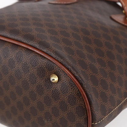 Celine Vintage Macadam Tote bag Canvas, BROWN, CANVAS, Tote bag