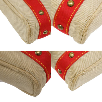 Louis Vuitton Cabas Canvas, RED, CANVAS, Tote bag