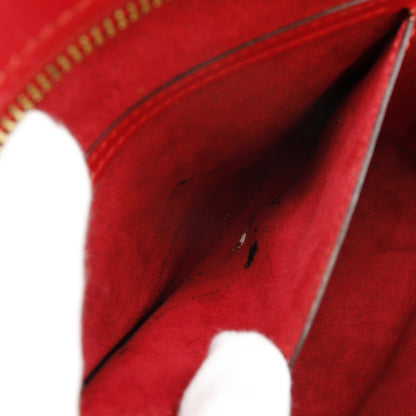 Louis Vuitton Saint Jacques Handbag Epi Leather, RED, LEATHER, Shoulder bag
