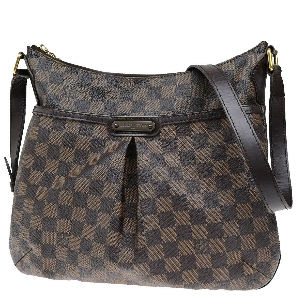 Louis Vuitton Bloomsbury Handbag Damier, BROWN, CANVAS, Shoulder bag