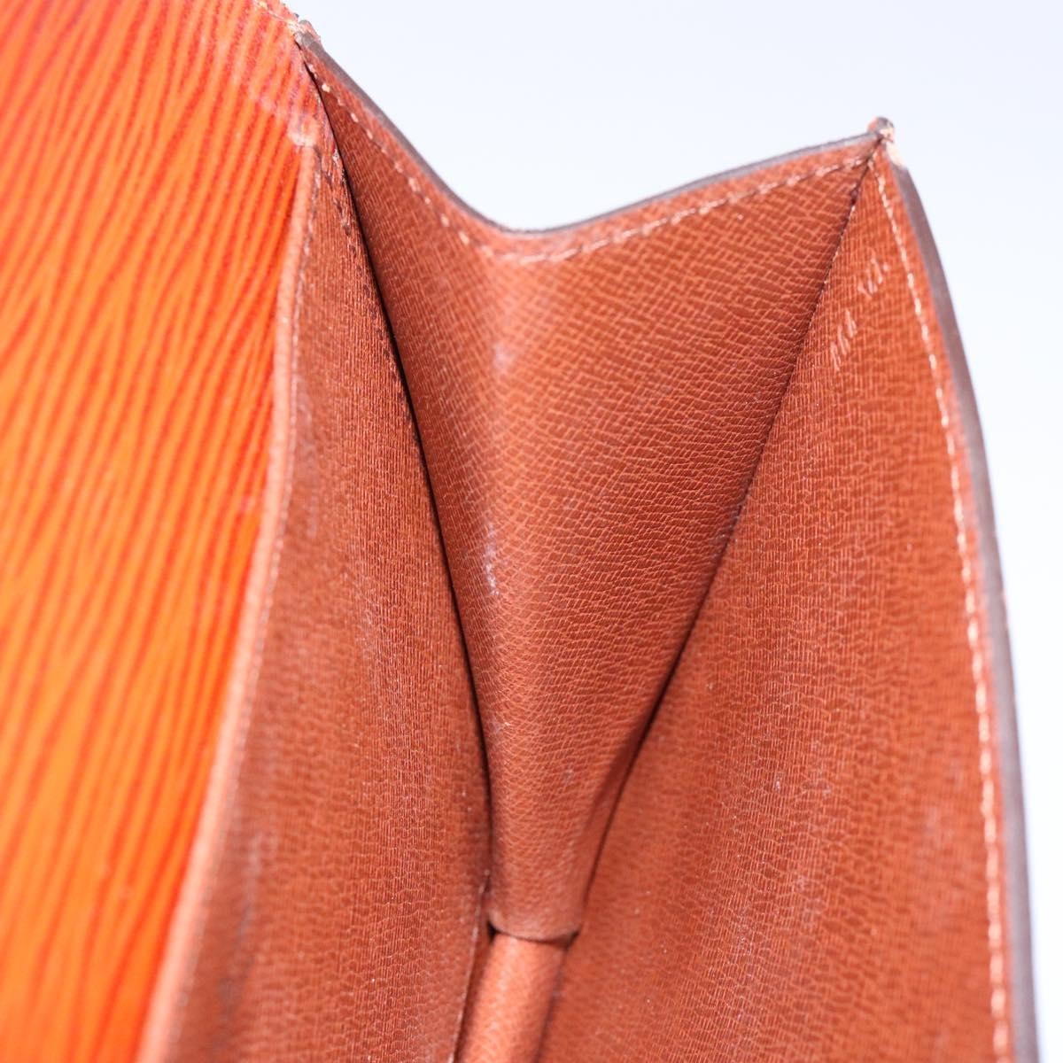 Louis Vuitton Vintage Montaigne Clutch Epi Leather, BROWN, LEATHER, Clutche & pouche