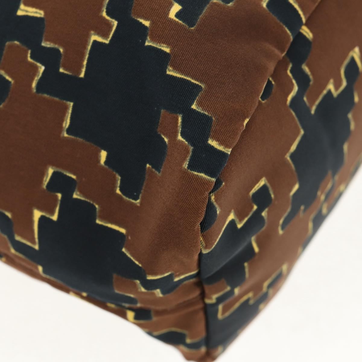 Prada Vintage Handbag Tessuto, BROWN, NYLON, Handbag