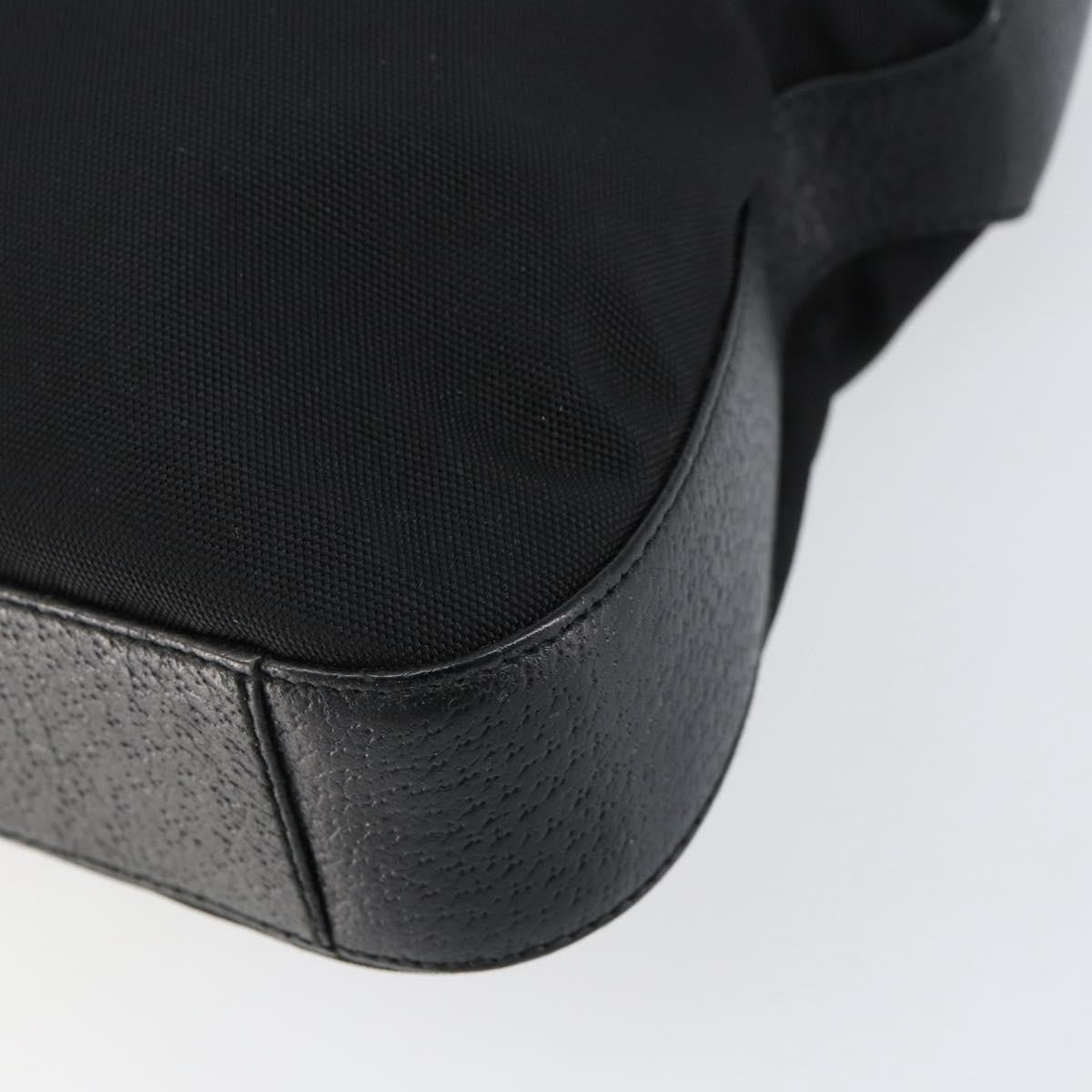 Gucci Vintage Shoulder Bag Nylon, BLACK, NYLON, Shoulder bag