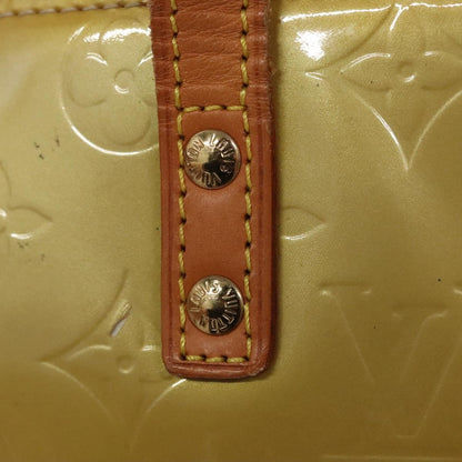 Louis Vuitton Reade Handbag Monogram Vernis, Beige, Patent Leather, Handbag