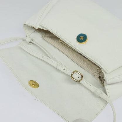Givenchy Vintage 4G shoulder bag Leather, WHITE, LEATHER, Shoulder bag