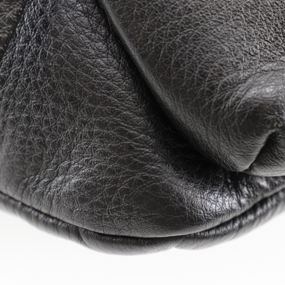 Balenciaga Everyday Waist Bag Leather, BLACK, LEATHER, Crossbody bag