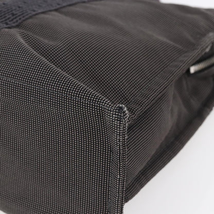 Hermes Fourre Tout Tote Canvas, GRAY, CANVAS, Tote bag