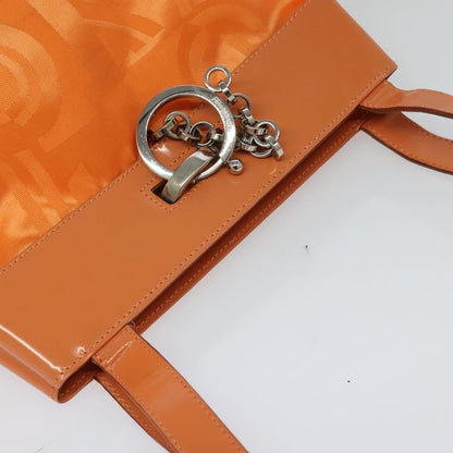 Salvatore Ferragamo Vintage Shoulder Bag Nylon, ORANGE, NYLON, Shoulder bag