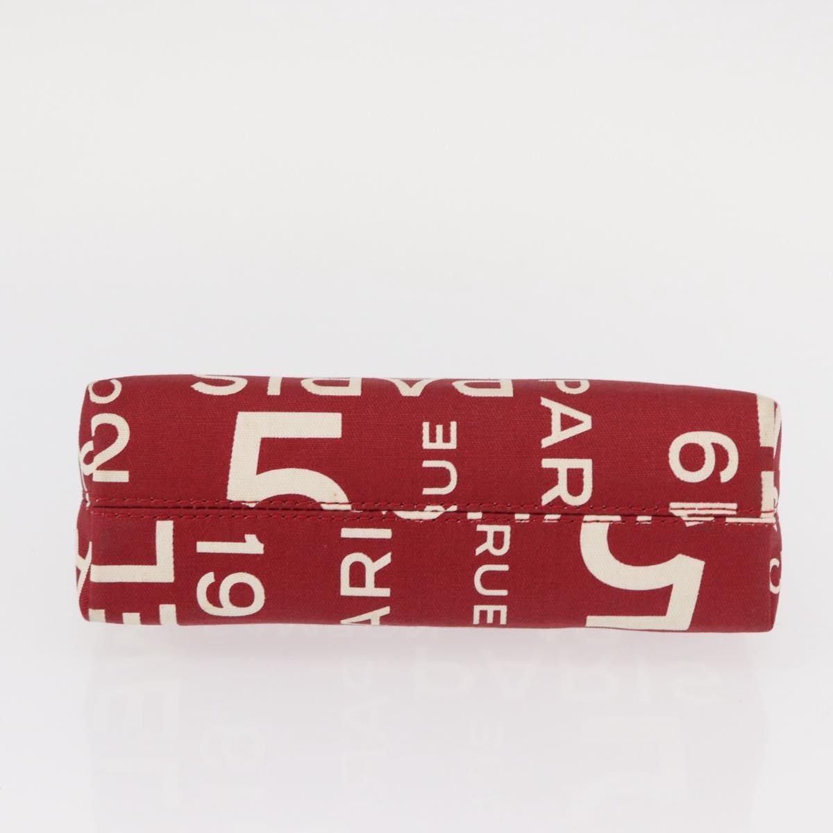 Chanel 31 Rue Cambon Clutch Canvas, RED, CANVAS, Clutche & pouche