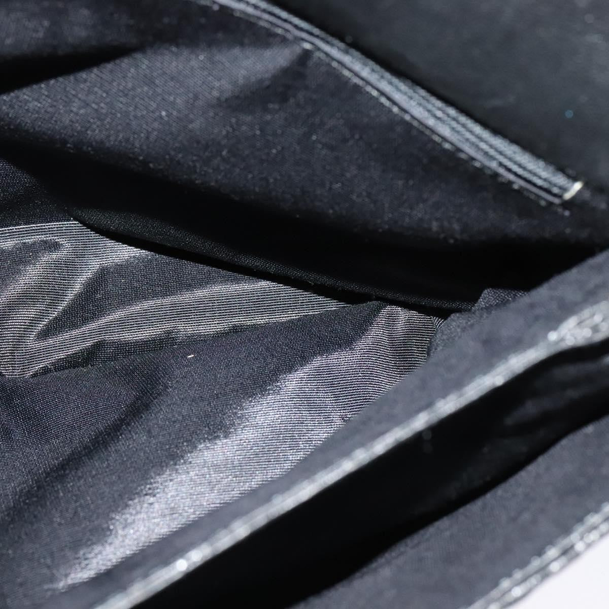 Bally Vintage Handbag Quilted Leather, BLACK, LEATHER, Handbag