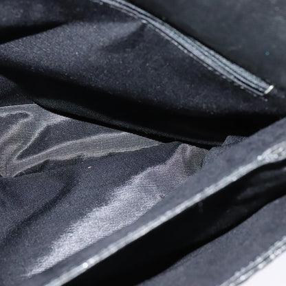 Bally Vintage Handbag Quilted Leather, BLACK, LEATHER, Handbag