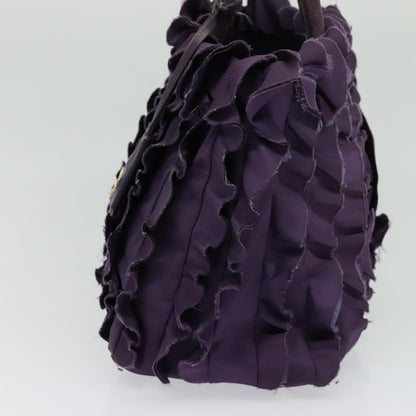 Prada Gaufre Convertible Tote Tessuto, PURPLE, NYLON, Tote bag