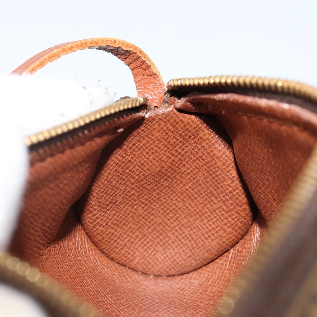 Louis Vuitton Papillon Pochette Monogram Canvas, BROWN, CANVAS, Handbag