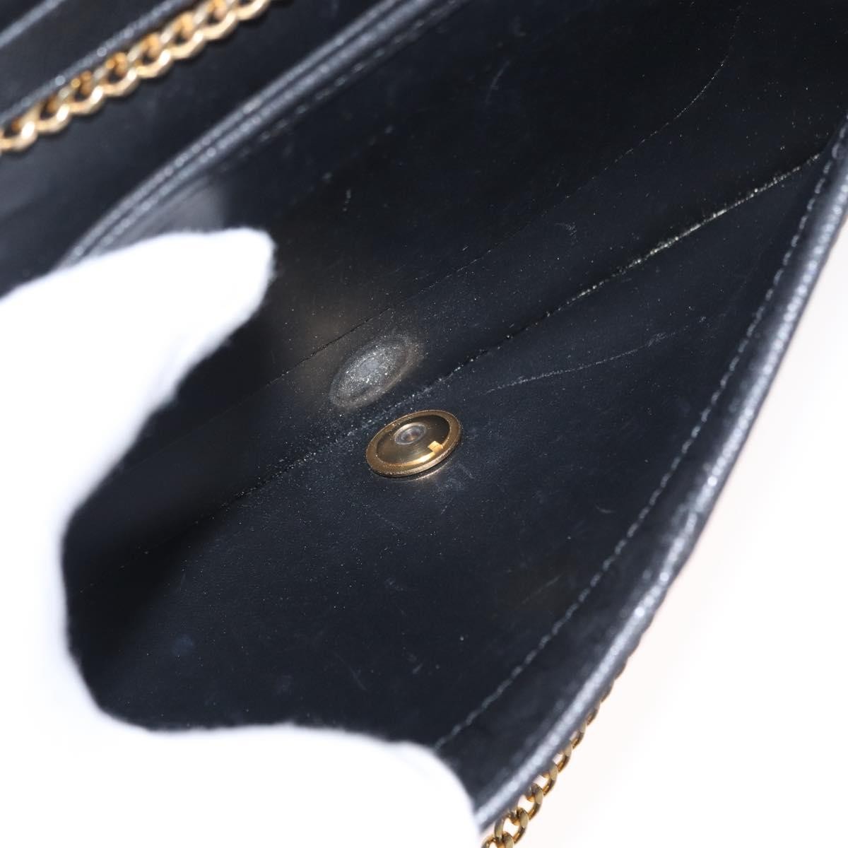 Christian Dior Vintage Shoulder Bag Leather, Black, Leather, Shoulder Bag