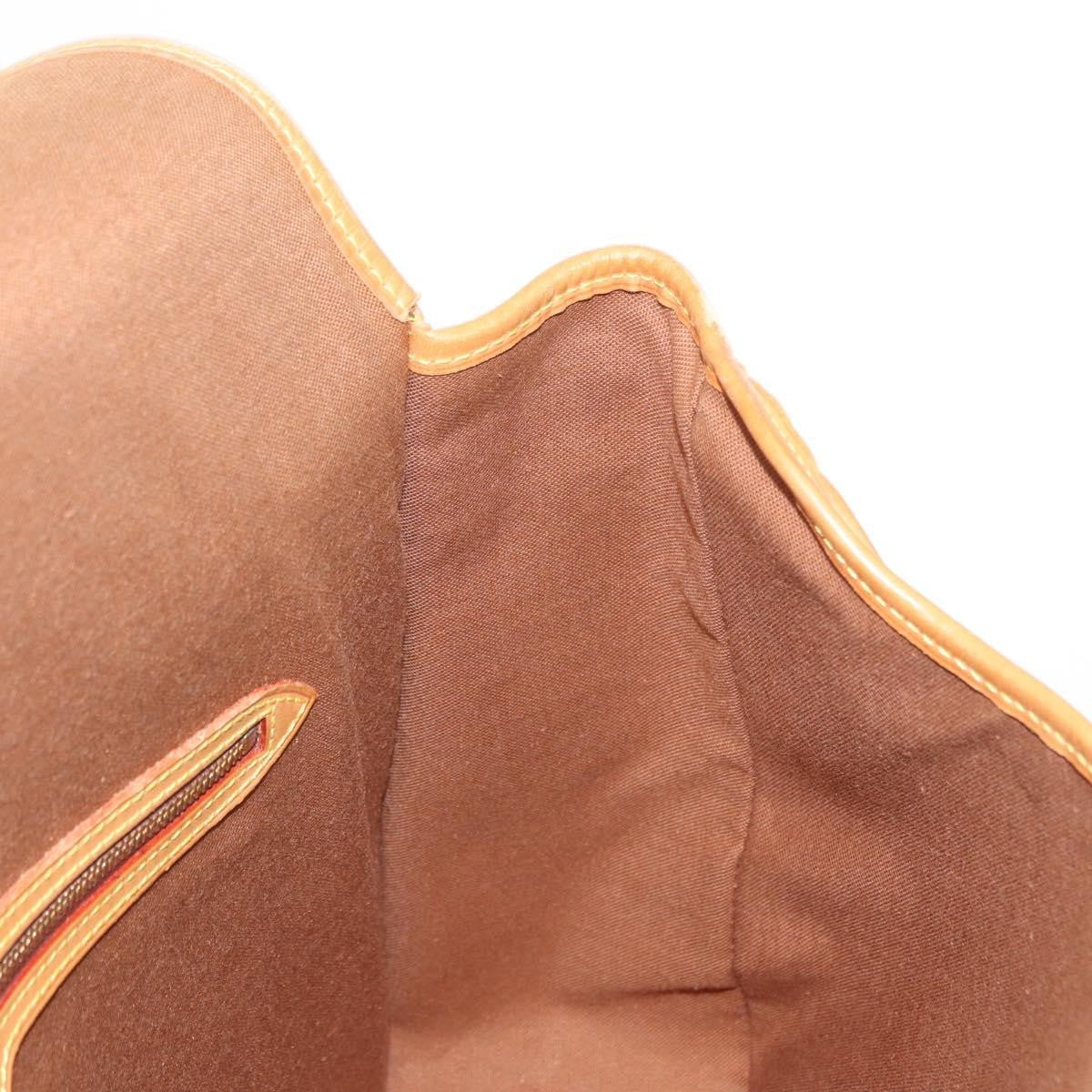 Louis Vuitton Sac Gibeciere Messenger Bag Monogram Canvas, BROWN, CANVAS, Shoulder bag