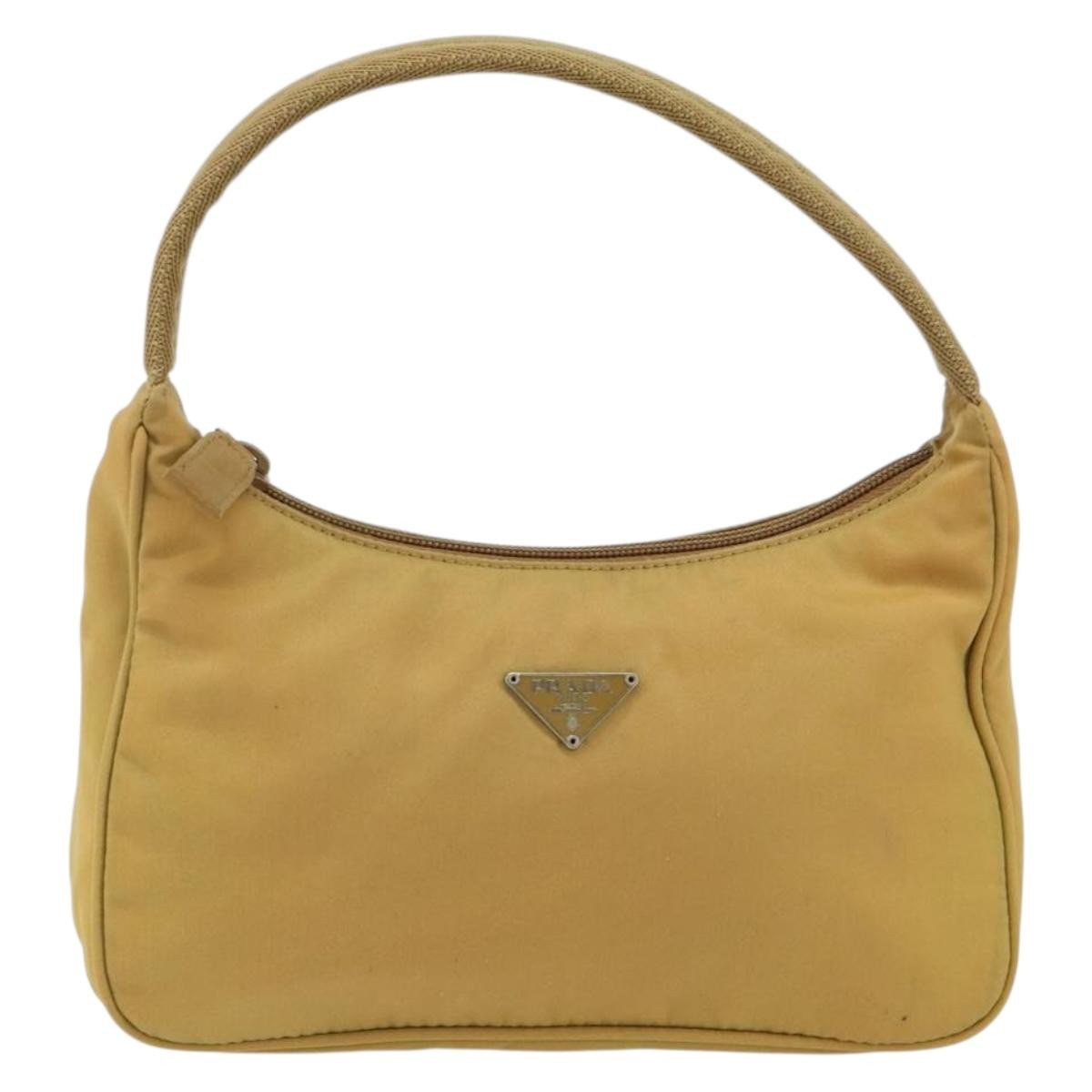 Prada Re-Edition 2000 Hobo Tessuto, Beige, Nylon, Clutch