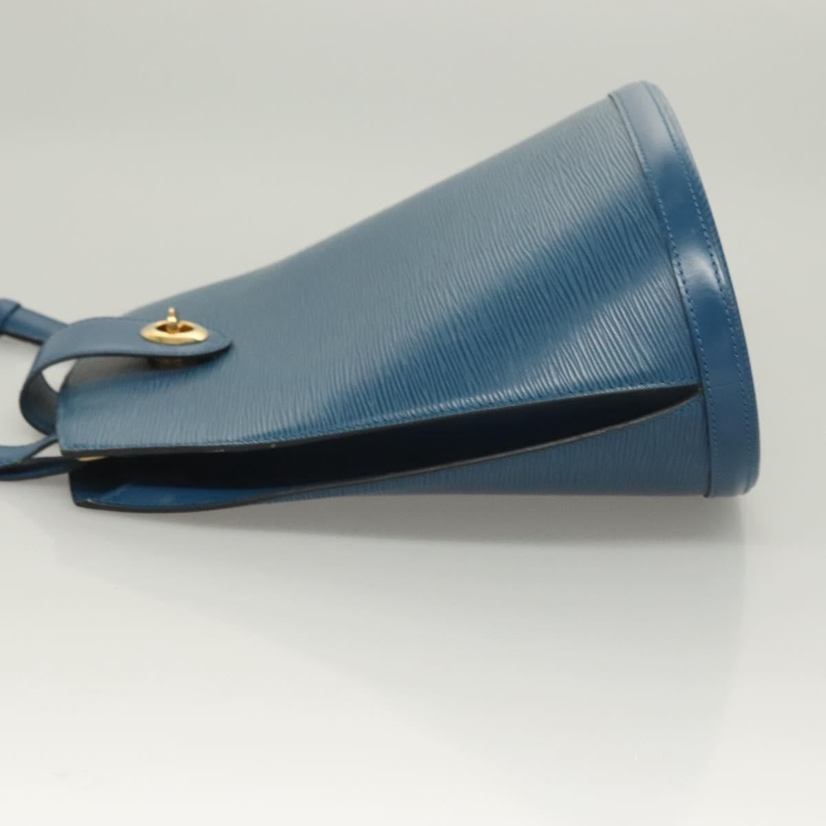 Louis Vuitton Cluny Shoulder Bag Epi Leather, BLUE, LEATHER, Shoulder bag
