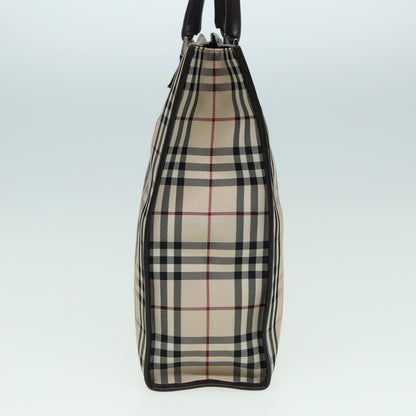 Burberry Nova Check Tote canvas check pattern, BEIGE, CANVAS, Tote bag