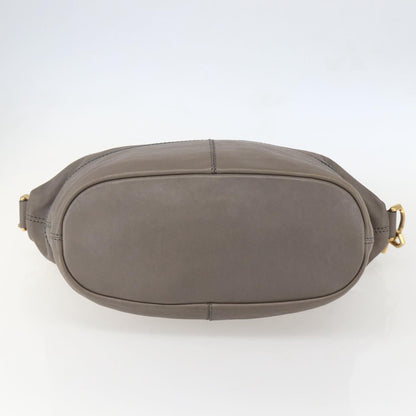 Givenchy Nightingale Satchel Leather, GRAY, LEATHER, Handbag