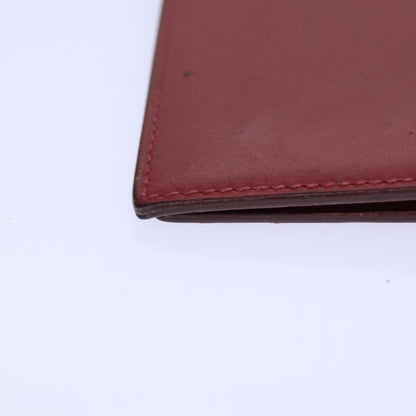 Hermes Agenda A6 Day Planner Housse Leather, RED, LEATHER, Wallets