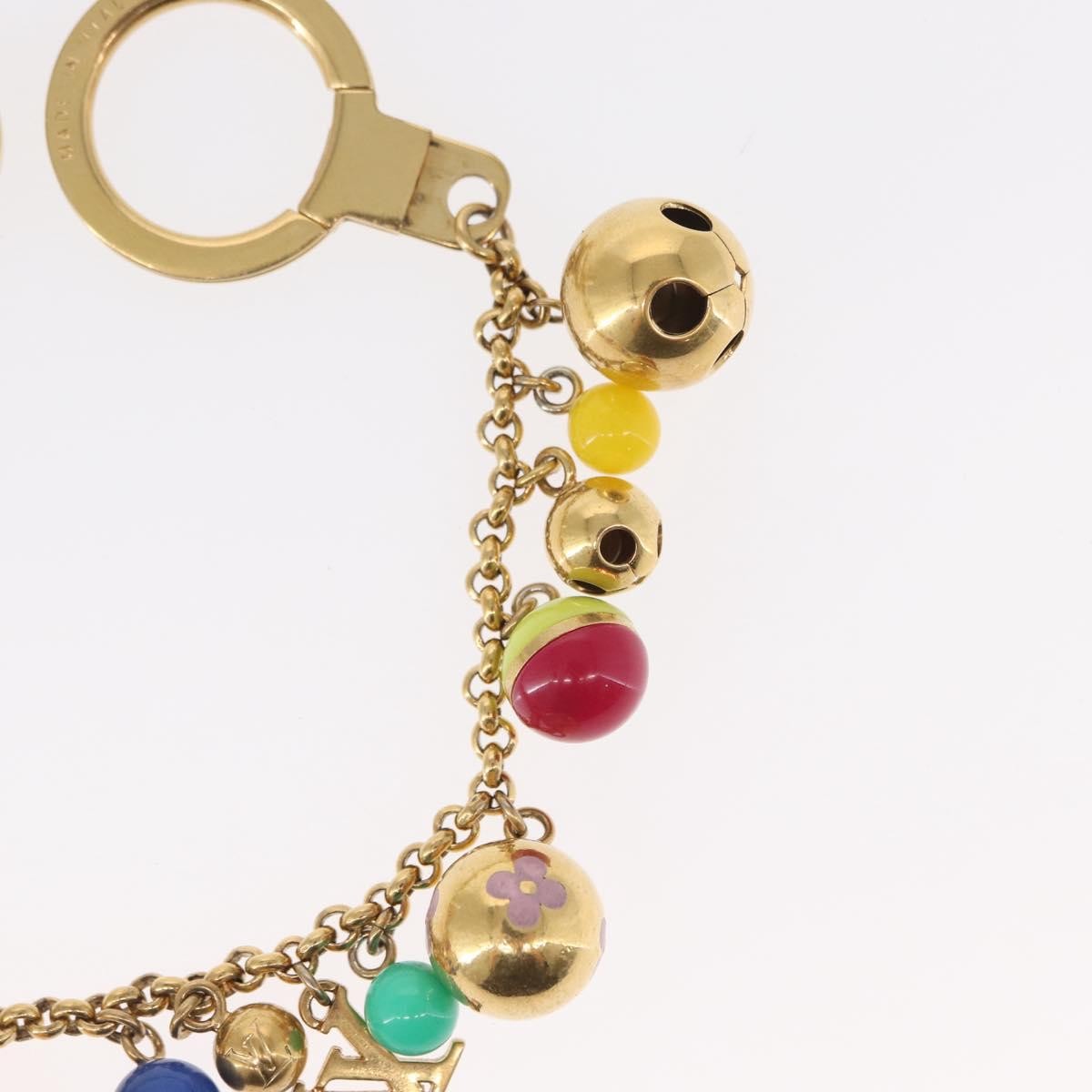 Louis Vuitton Chaine Grelots Bag Charm and Key Holder Metal, GOLD, METAL, Charms and Keychains