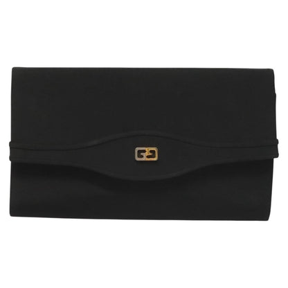Gucci Pochette Nylon, BLACK, NYLON, Clutche & pouche