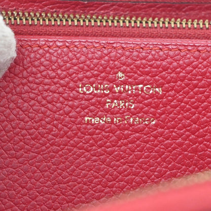 Louis Vuitton Zippy Wallet NM Leather Empreinte, RED, LEATHER, Wallets