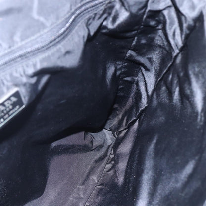 Prada Resin Handle Tote Tessuto, BLACK, NYLON, Tote bag