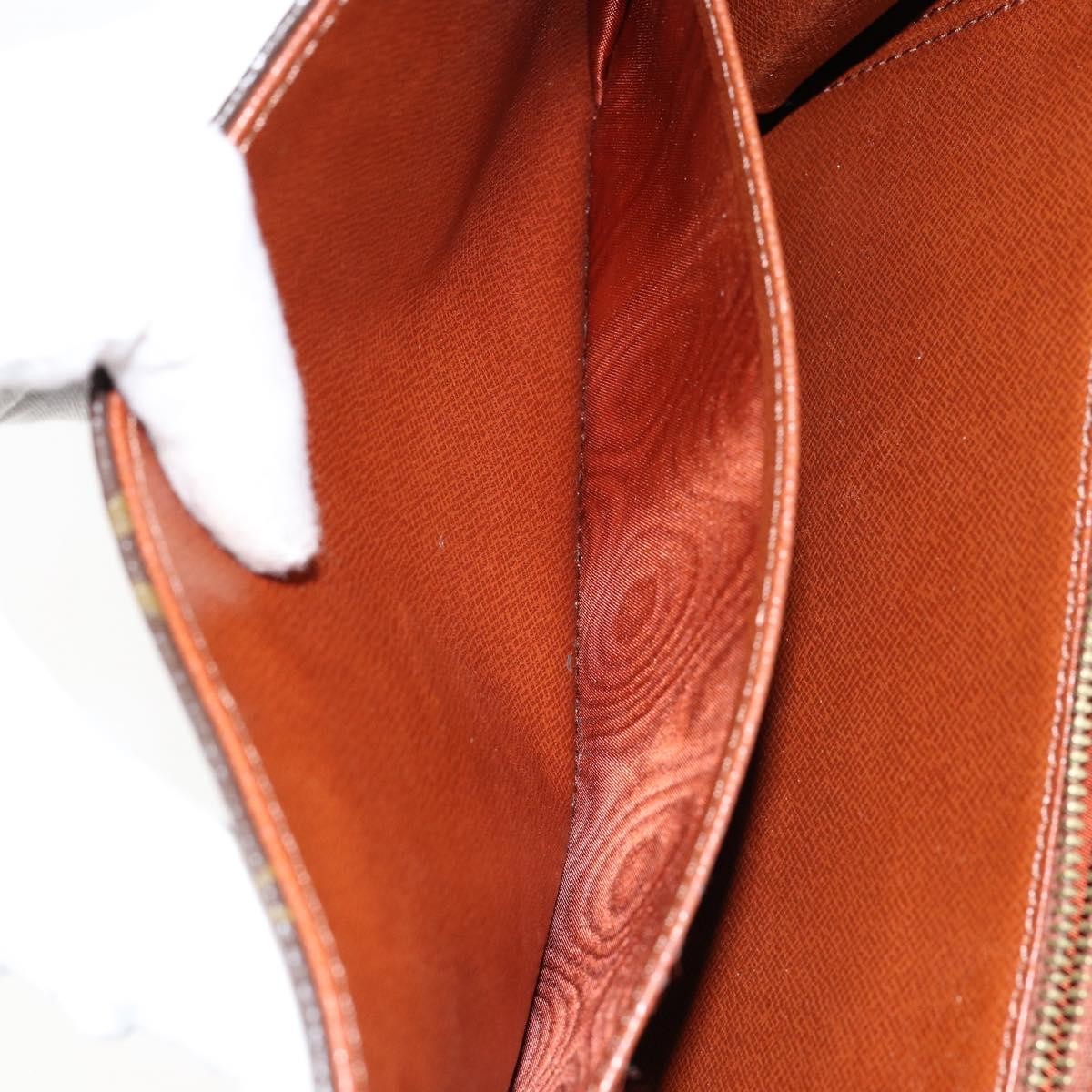 Louis Vuitton Dame Pochette Monogram Canvas, BROWN, CANVAS, Clutche & pouche